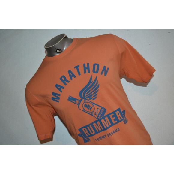 37897 Tommy Bahama T-Shirt Hawaiian Marathon Rum Orange Size Large Mens - Picture 1 of 6